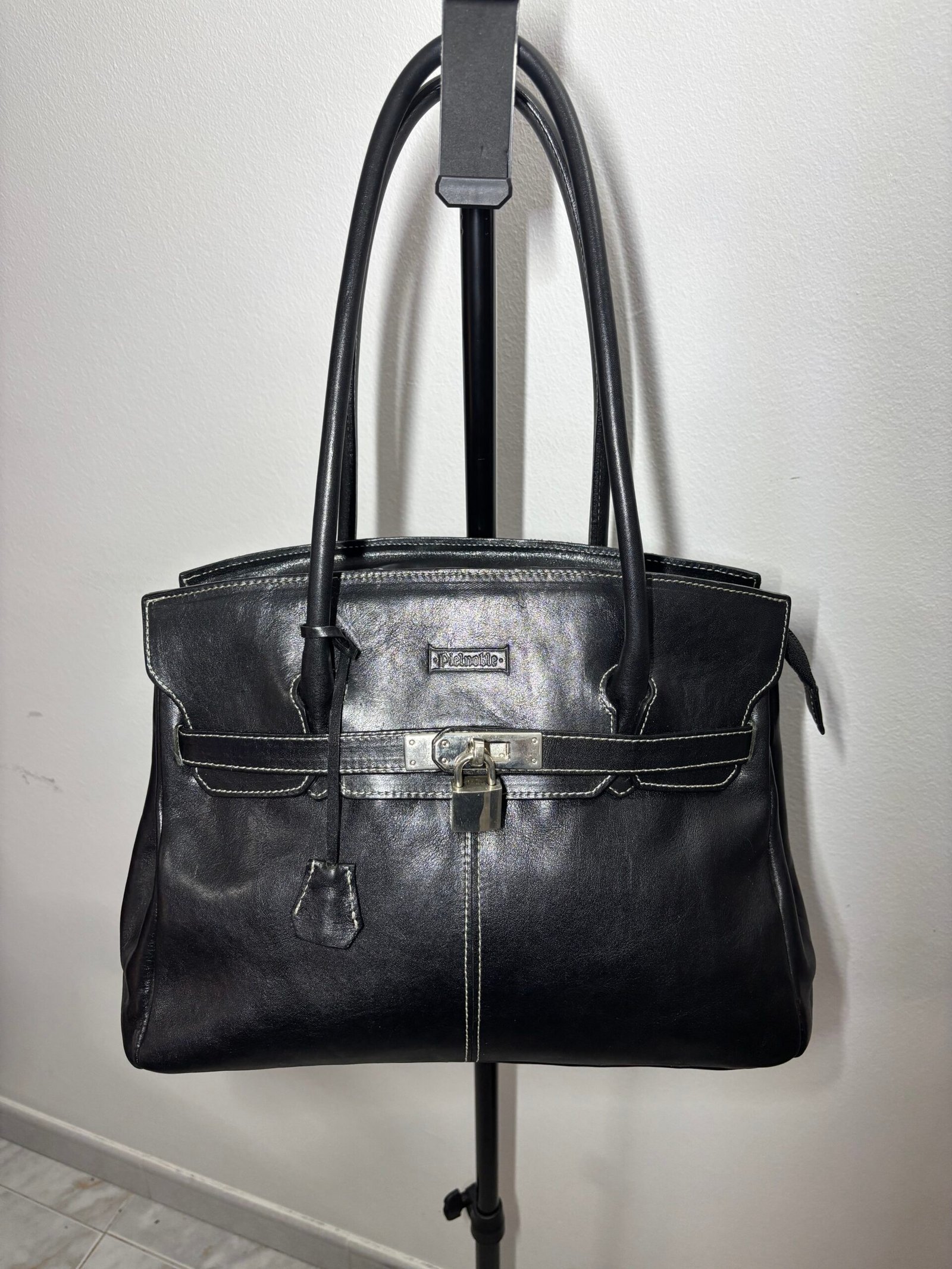 Bolso Piel Noble negro - Imagen 2
