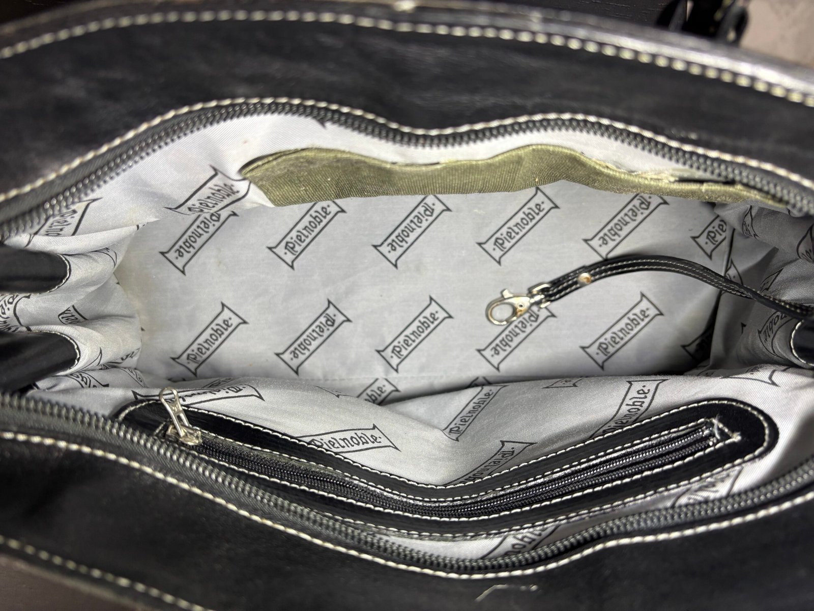 Bolso Piel Noble negro - Imagen 8